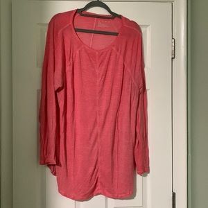 Livi active burnout long sleeve tee